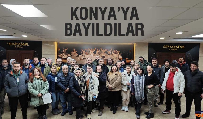 Nevşehirli Turist Rehberleri Konya’ya Hayran Kaldı