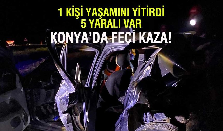 Altınekin'de gece vakti üzen kaza