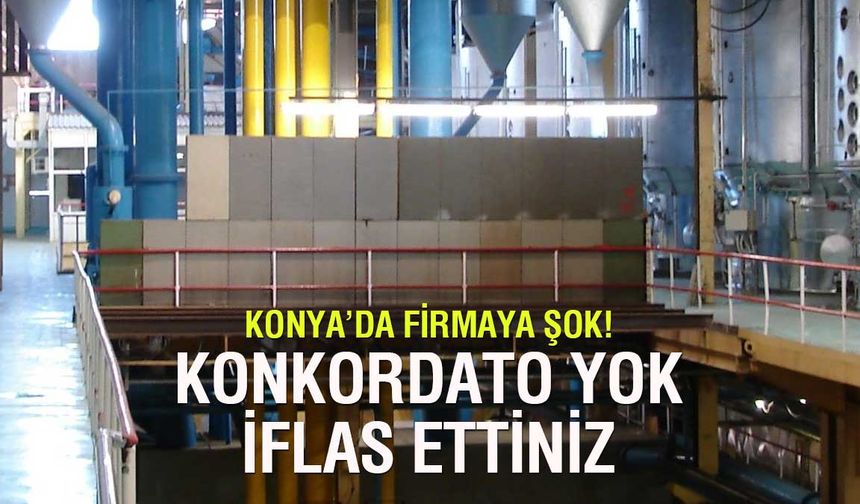 Konyalı Konges İflas Etti