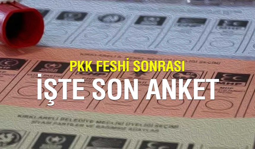 AK Parti ve CHP Arasında Kıyasıya Rekabet! PKK'nın Silah Bırakma Kararı Seçmen Tercihlerini Nasıl Etkiledi?
