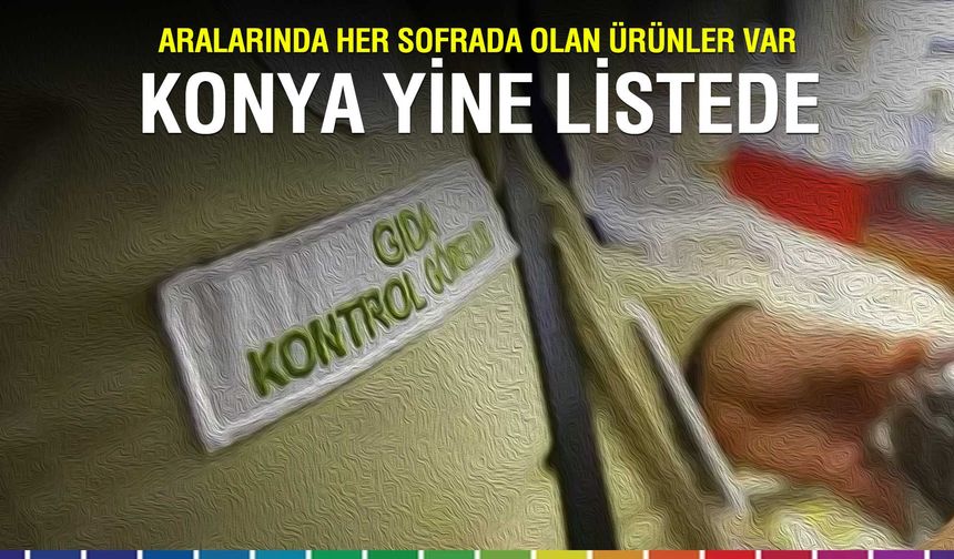 Konya’da Gıda Skandalı! Yoğurttan Sakatata 10 Firmada Tağşiş Suçu
