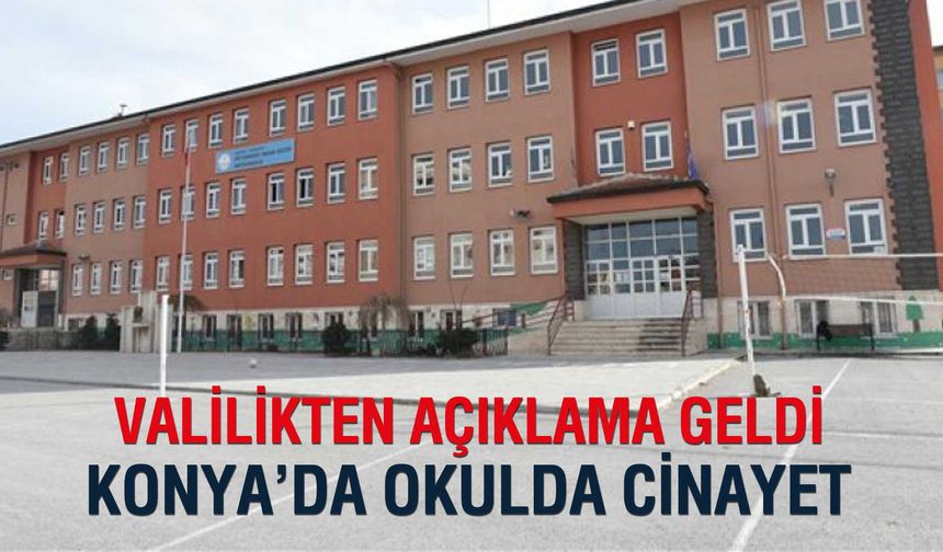 Konya’da Okulda Kanlı Saldırı: Rehberlik Öğretmeni Muhammed Öz Odasında Silahla Vurularak Öldürüldü
