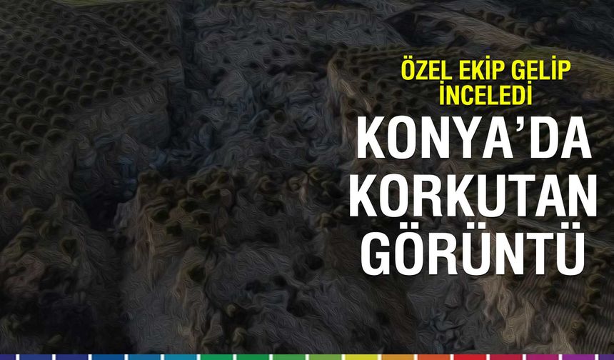 Konya’da 350 Metrelik Yüzey Kırığı Panik Yarattı: Fay mı, Çökme mi?