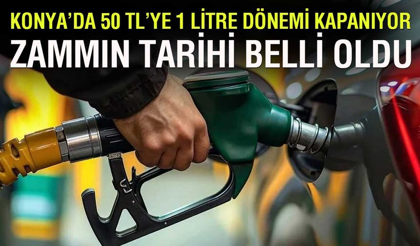 Konya’da 50 TL’ye 1 litre mazot bile yok: Salı günü bir zam daha geliyor