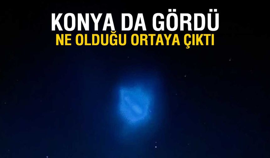 Türkiye Semalarında Gizemli Mavi Spiral! Gerçek Ortaya Çıktı