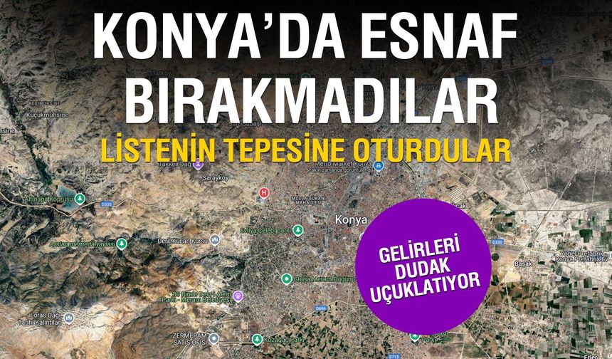 Konya'da her sokak başındalar! Zincir marketler listeyi alt üst etti, esnafı ezdi geçti