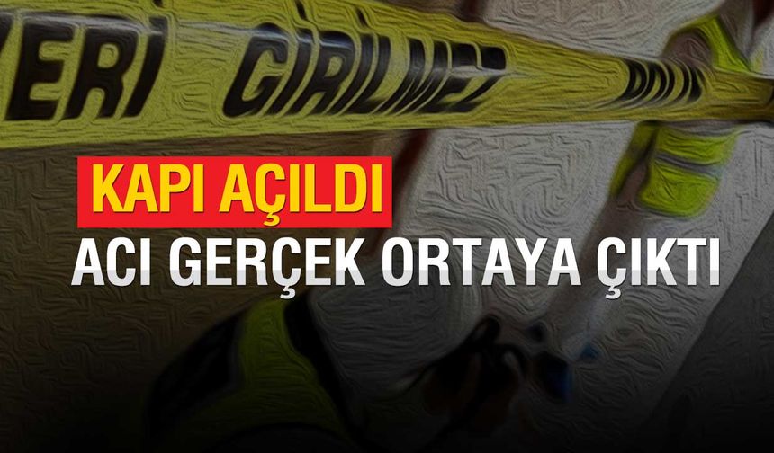 Konya'da Kapı Açıldı Acı Gerçek Ortaya Çıktı
