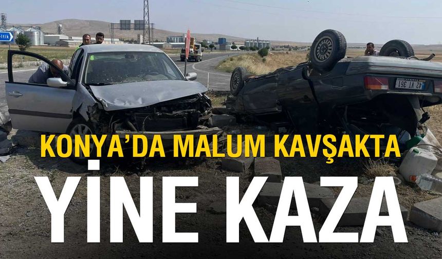 Yavaşlı Kavşağı Yine Kazayla Gündemde: 3 Yaralı