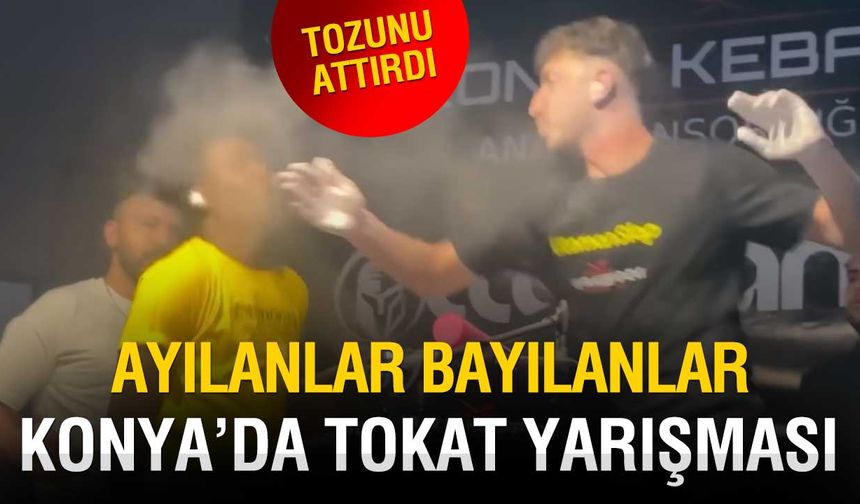 Konya'da Tokat Yarışması Yapıldı