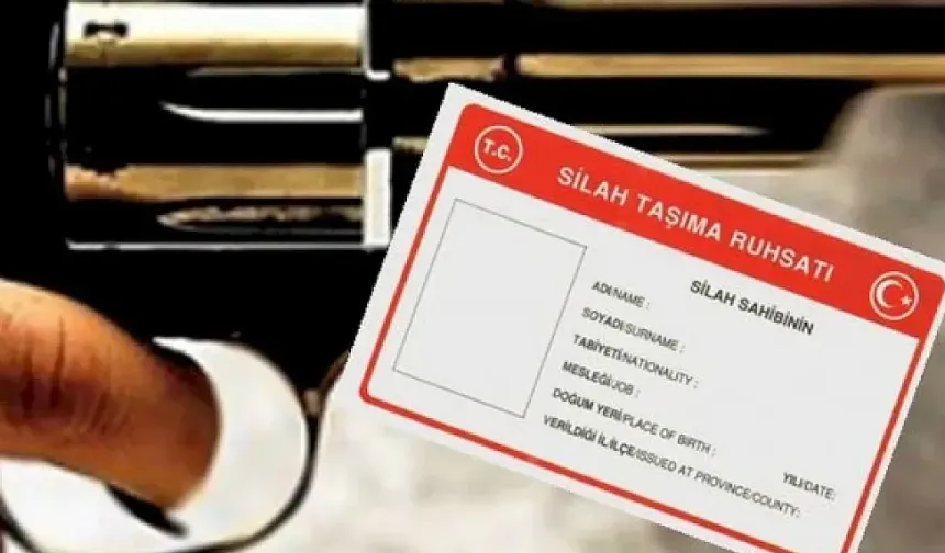 Silah Taşıyacak Olan Bu Bedeli Ödeyecek