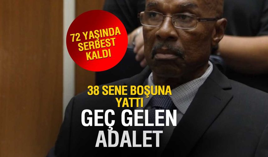 38 Yıl Haksız Yere Cezaevinde Kalan Adama 25 Milyon Dolar Tazminat
