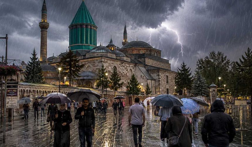 KONYA'DA HAVA BOZUYOR