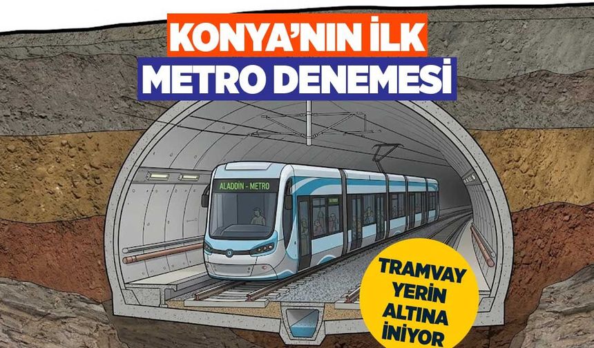 Konya Transit Trafiğine Neşter: Raylı Sistemde 3 Dev Köprü ve Yeraltı Geçişi Dönemi