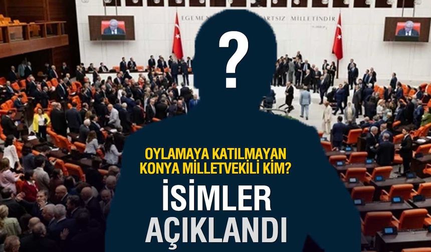 Kritik Oylamada Dikkat Çeken Detay: AK Parti’de 8 İsim Oy Kullanmadı!