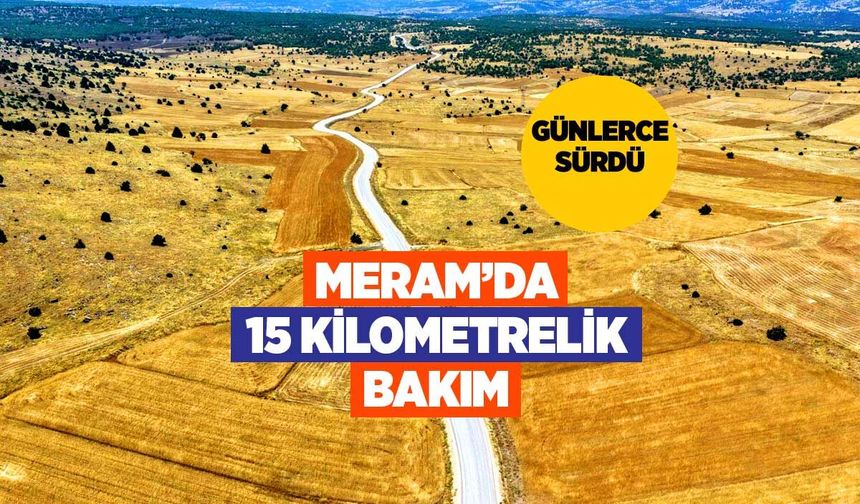 4 mahalleyi bağlayan yola yenileme