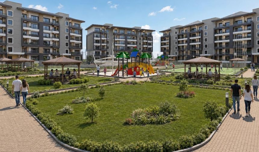KONYA'DA 43 BİN LİRA TAKSİTLE KONUT SAHİBİ OLMA FIRSATI