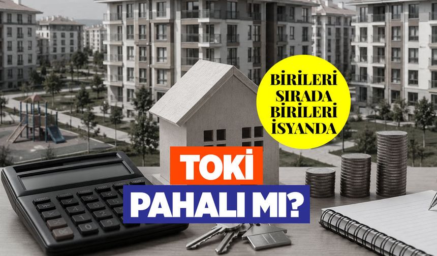 TOKİ pahalı mı? Bir taraf sırada, bir taraf isyanda
