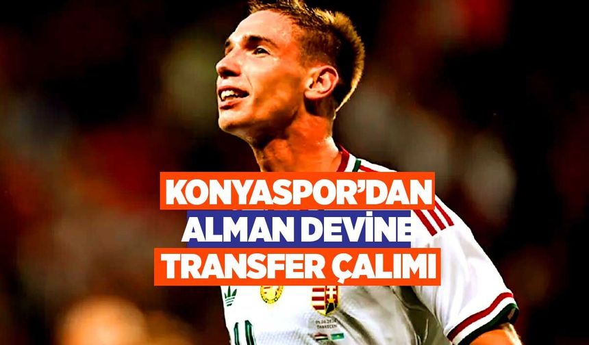 Konyaspor'dan Almanlar'a transfer çalımı! Yeni yıldız olabilir