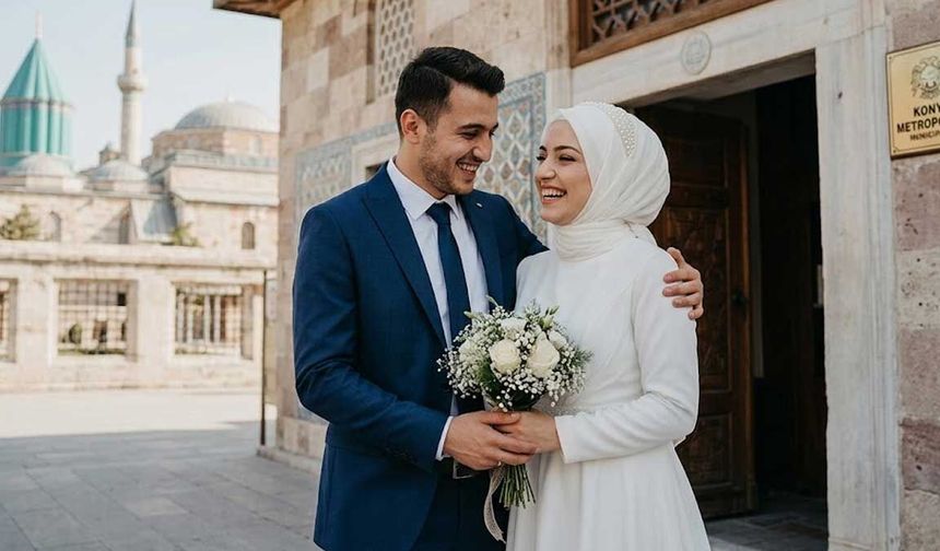 KONYA'DA YENİ EVLİ ÇİFTLERE 30 BİN LİRA DESTEK