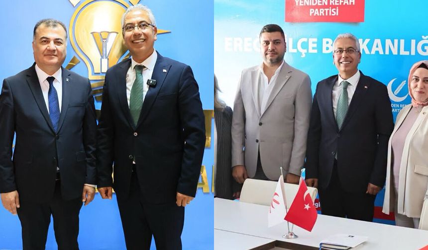 Ereğli Siyasetinde Bomba Ziyaret: Parti mi Değiştiriyor?