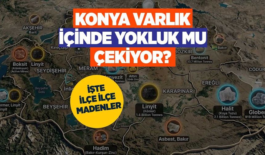 Konya Varlık İçinde Yokluk mu Çekiyor?