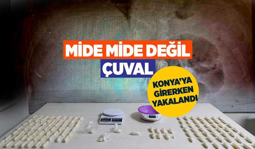 Konya’da Midede Kuryelik Operasyonu: 3 Tutuklama