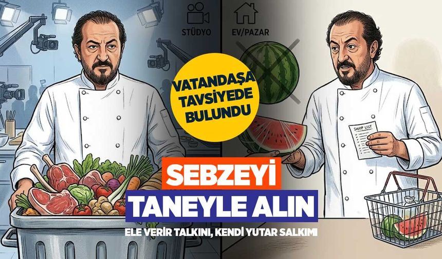 Mehmet Şef’ten İronik Tasarruf Dersi: Yarım Karpuz Alın
