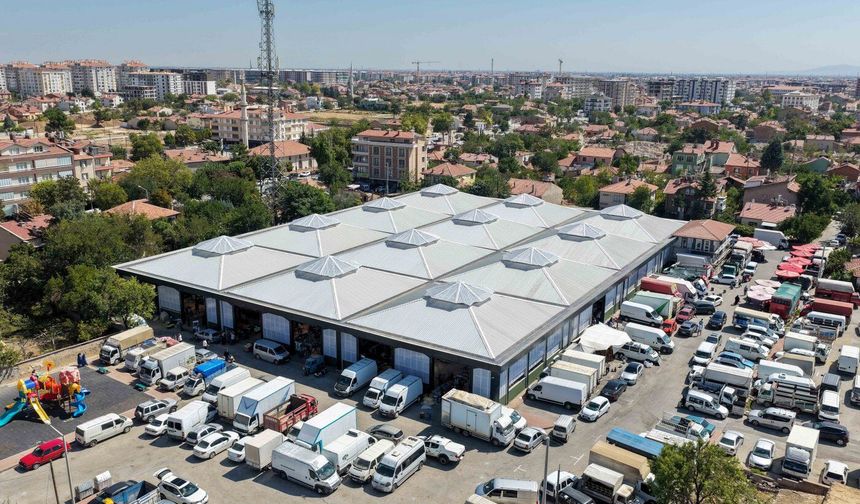 Uzunharmanlar Pazarı Baştan Sona Yenilendi!