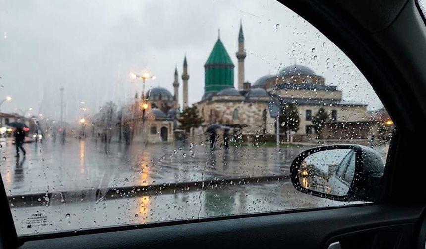 KONYA'YA YAĞMUR UYARISI