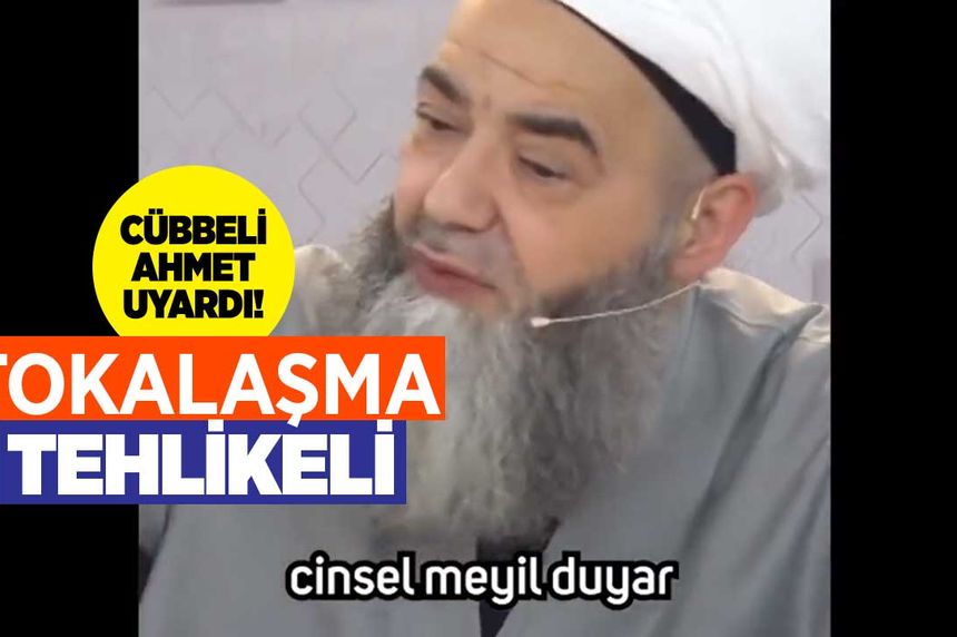 Cübbeli Ahmet Hoca'dan çok çarpıcı "tokalaşma" sohbeti