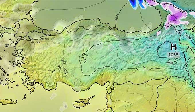 Konya'da bu hafta en soğuk gün Cuma günü olacak. Hava sıcaklığı eksi 7 dereceye kadar inecek ve sabah saatlerinde sis olayları görülecek. Gündüz sıcaklığı da 4 dereceye çıkacak.