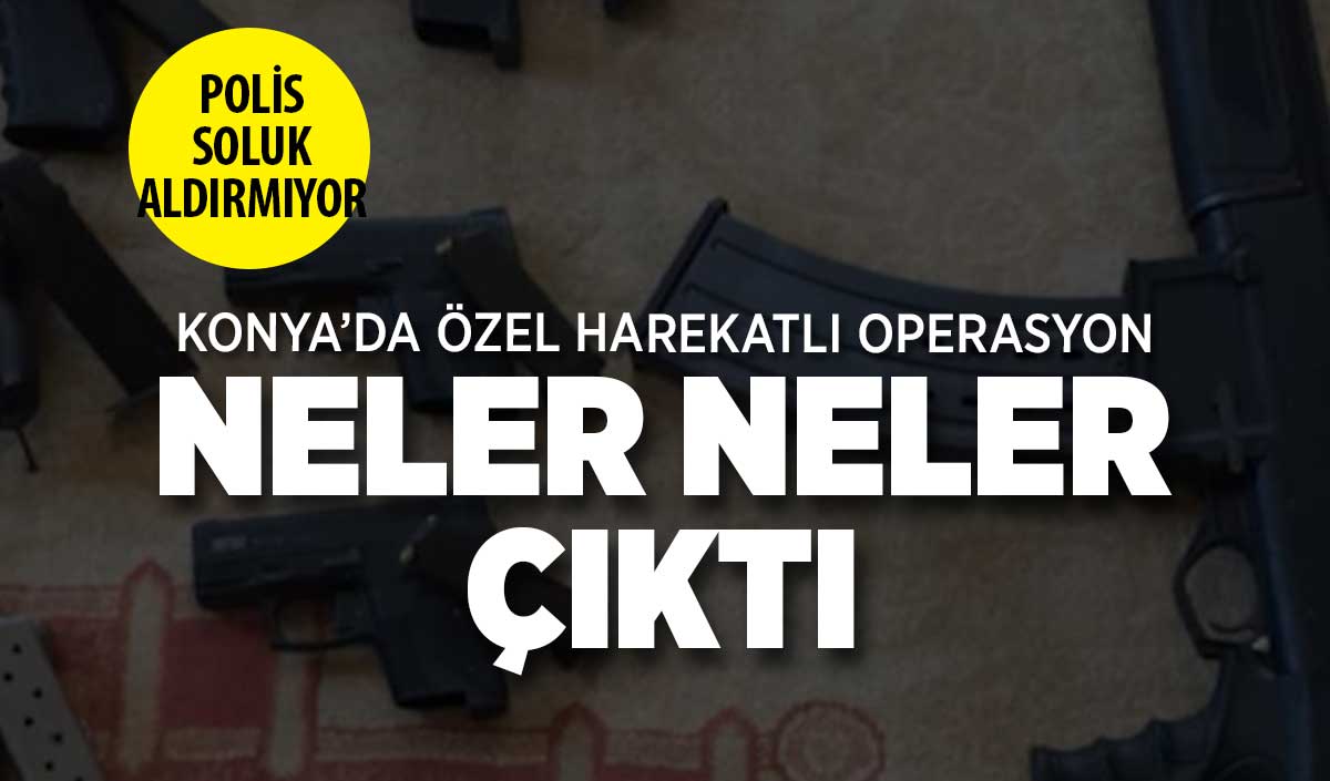 Konya'da Tefecilere Şok Operasyon!