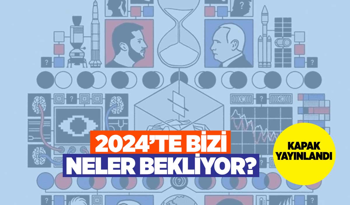 2024'te neler olacak? İşte Economist 2024 kapağı