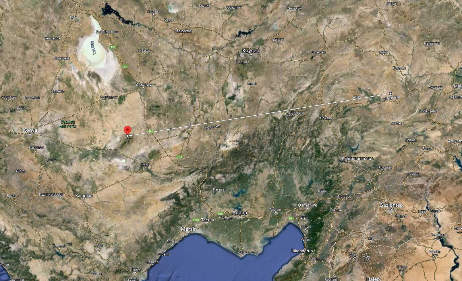 Konya Deprem 19 Subat 2024 Pazartesi