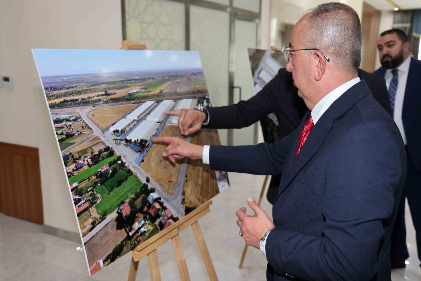 Başkan Mustafa Kavuş Konmeram Sanayi Sitesini Anlattı