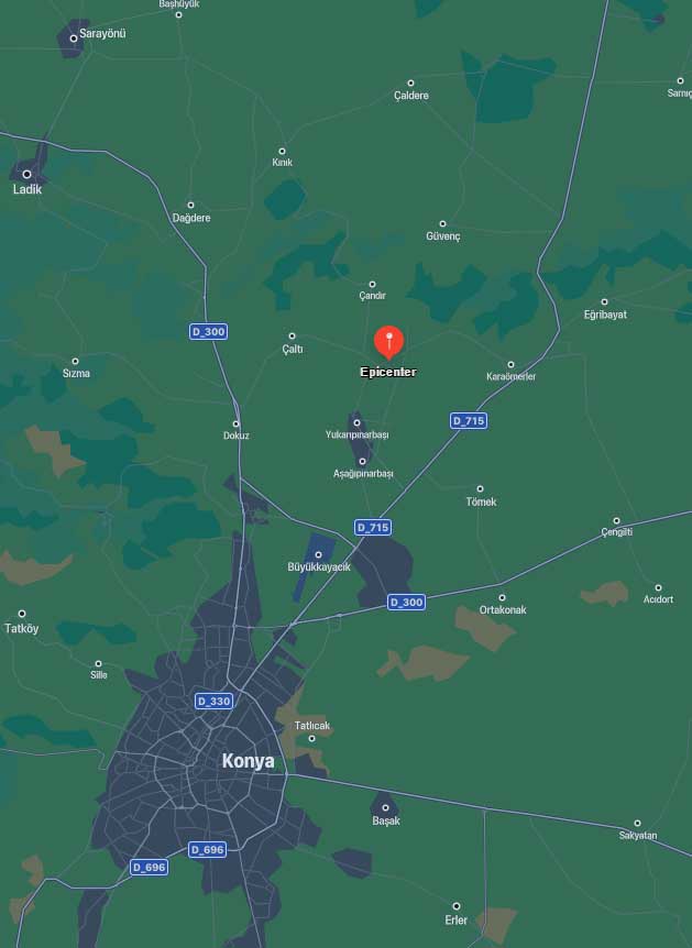 Konya Deprem 17 Temmuz 2024 3