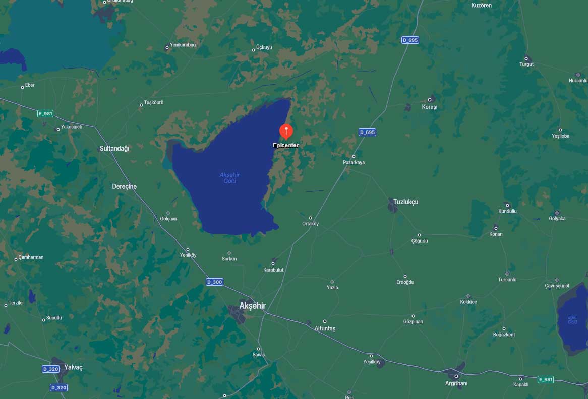 Konya Deprem 01 Temmuz 2024