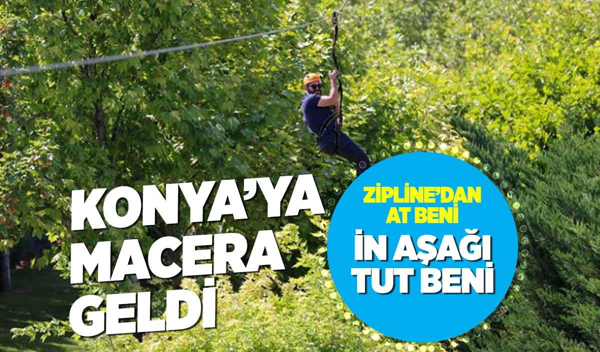 Macera Kulesi Adrenalin Tutkunlarını Bekliyor: Kelebekler Vadisi'nde Zipline Heyecanı