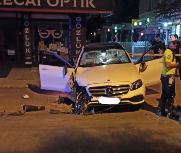 Konya Hastane Caddesi Trafik Kazası