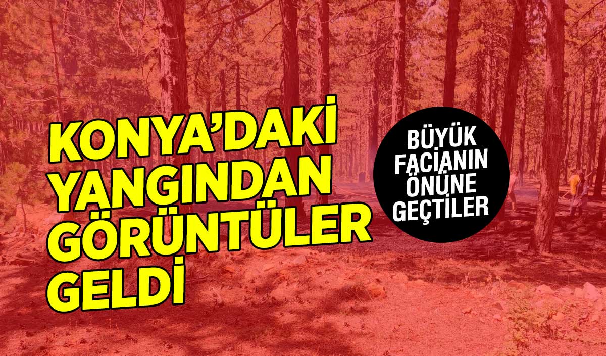 Konya'da ve Antalya'da büyük faciadan dönüldü