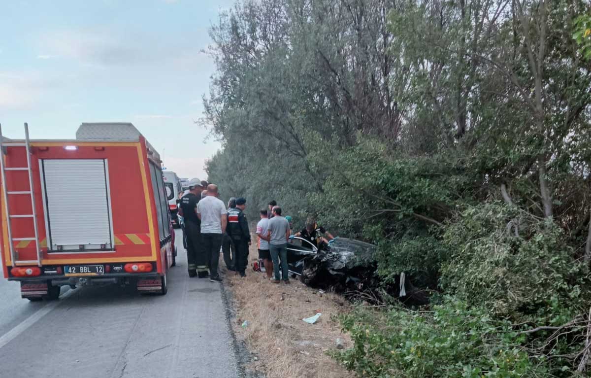 Konya Karapınar Trafik Kazası 1