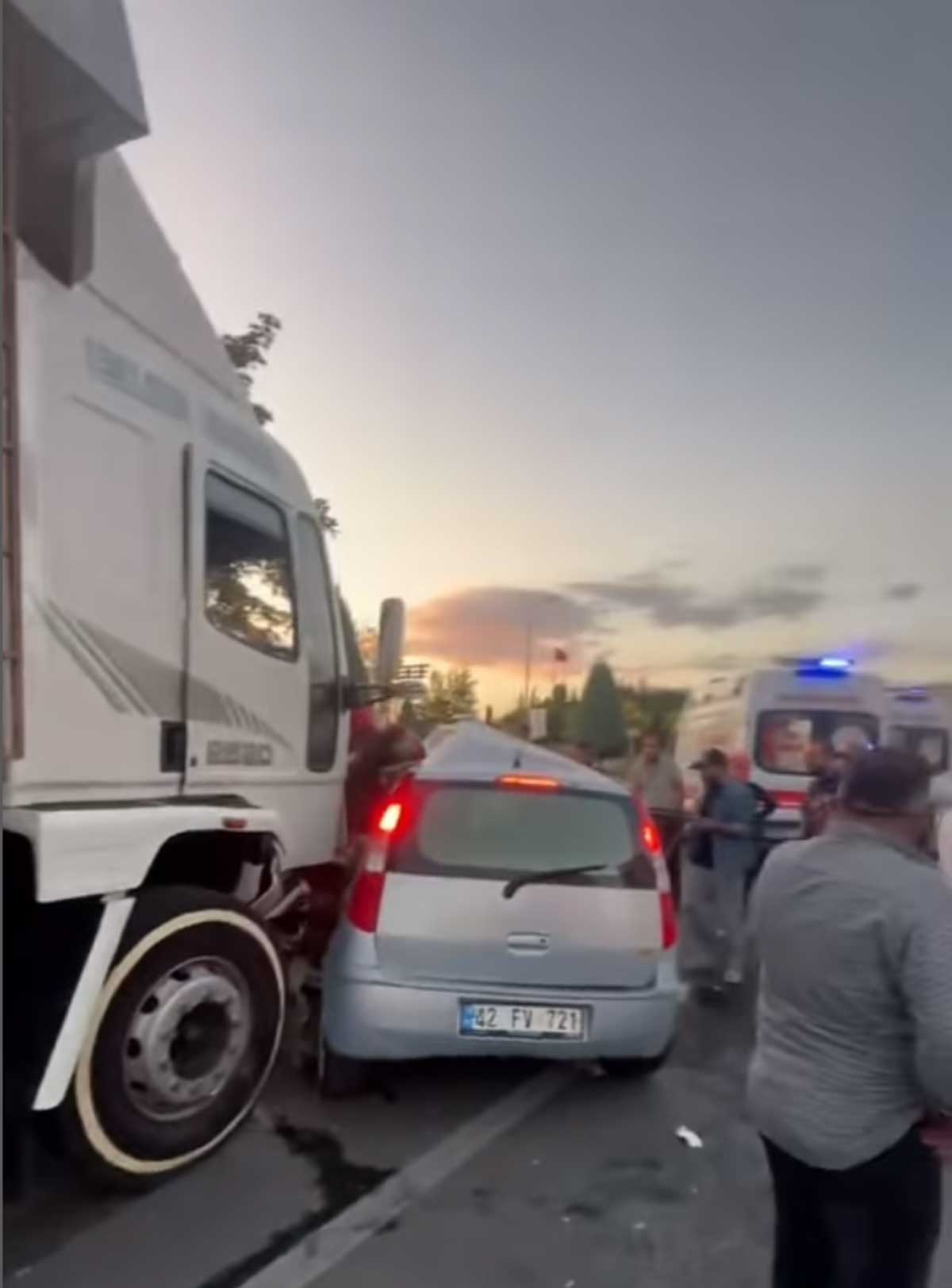 Konya Trafik Kazasi 1 Olu Konya