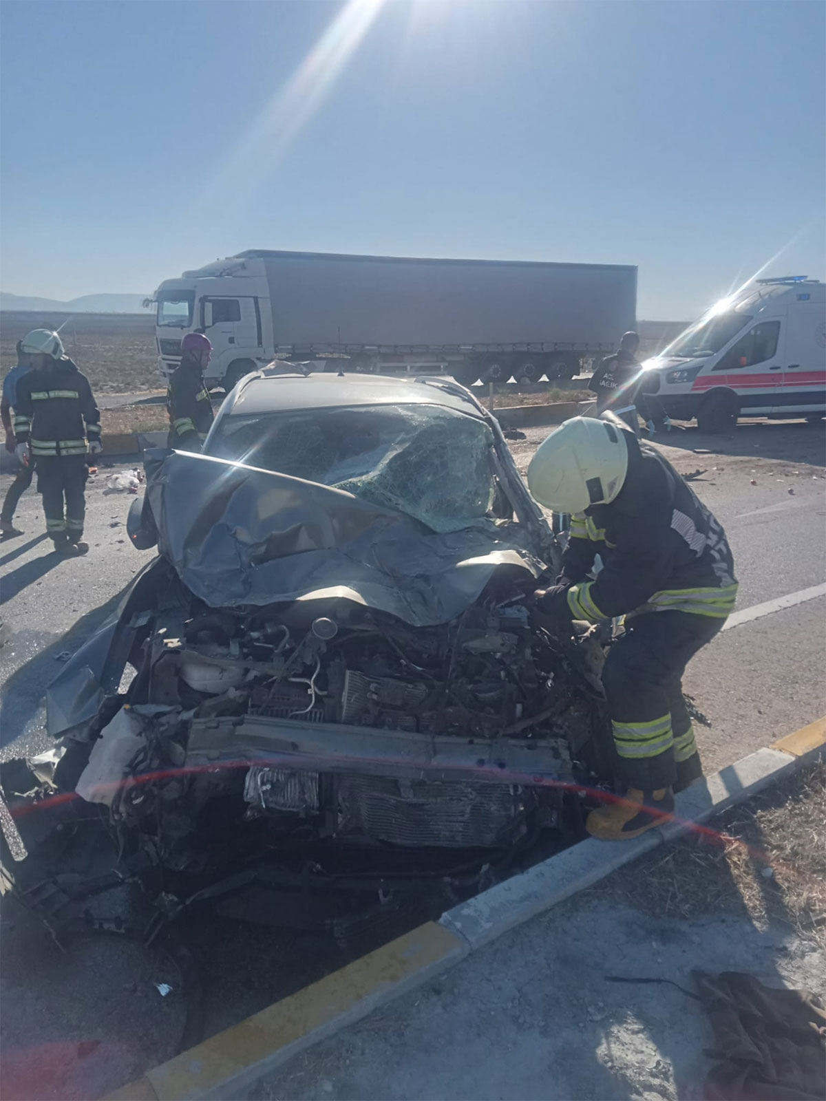 Konya Eregli Hortu Mahallesi Trafik Kazasi 3