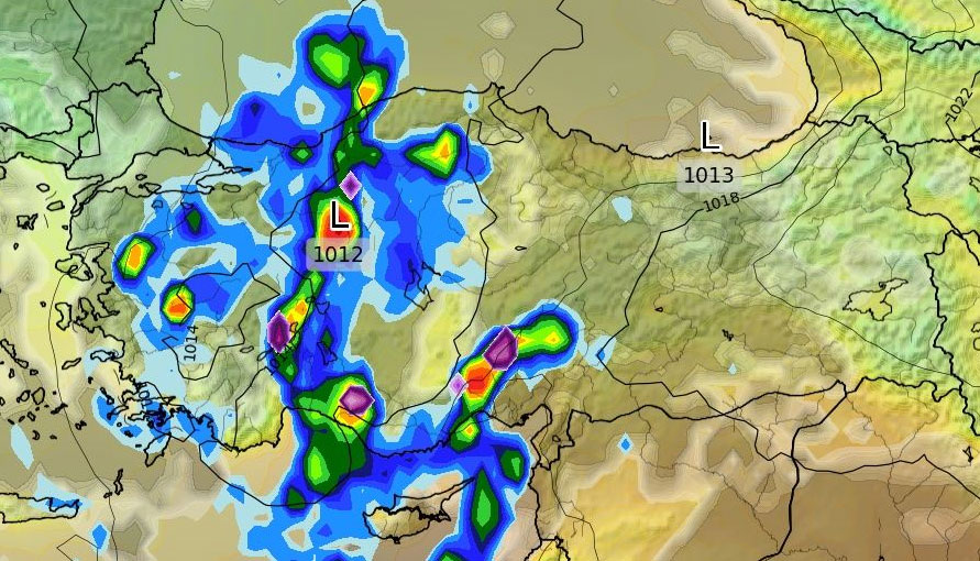 17 Kasim 2024 Konya Kar Yagisi