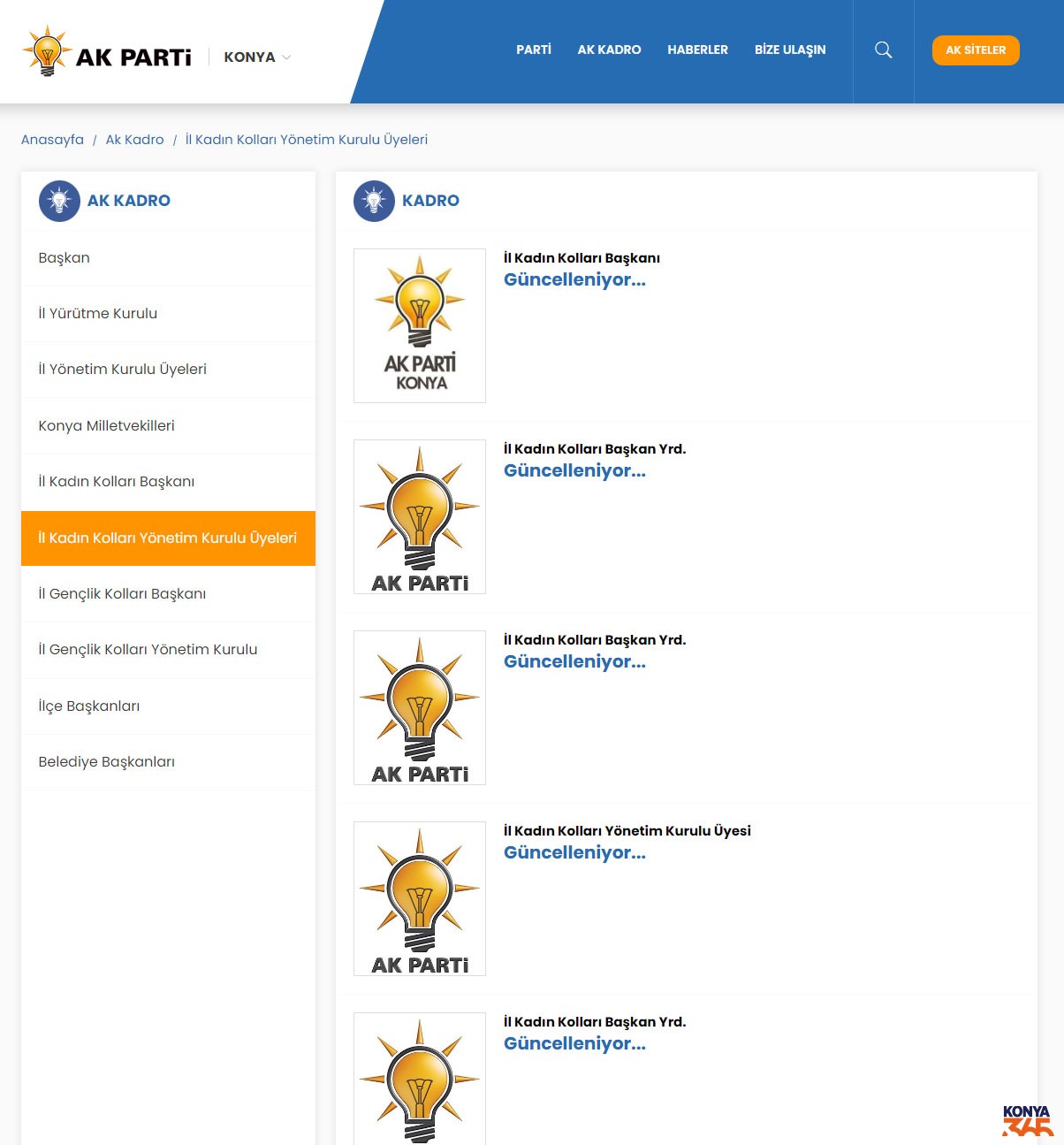 Ak Parti Kadin Kollari Baskani 2