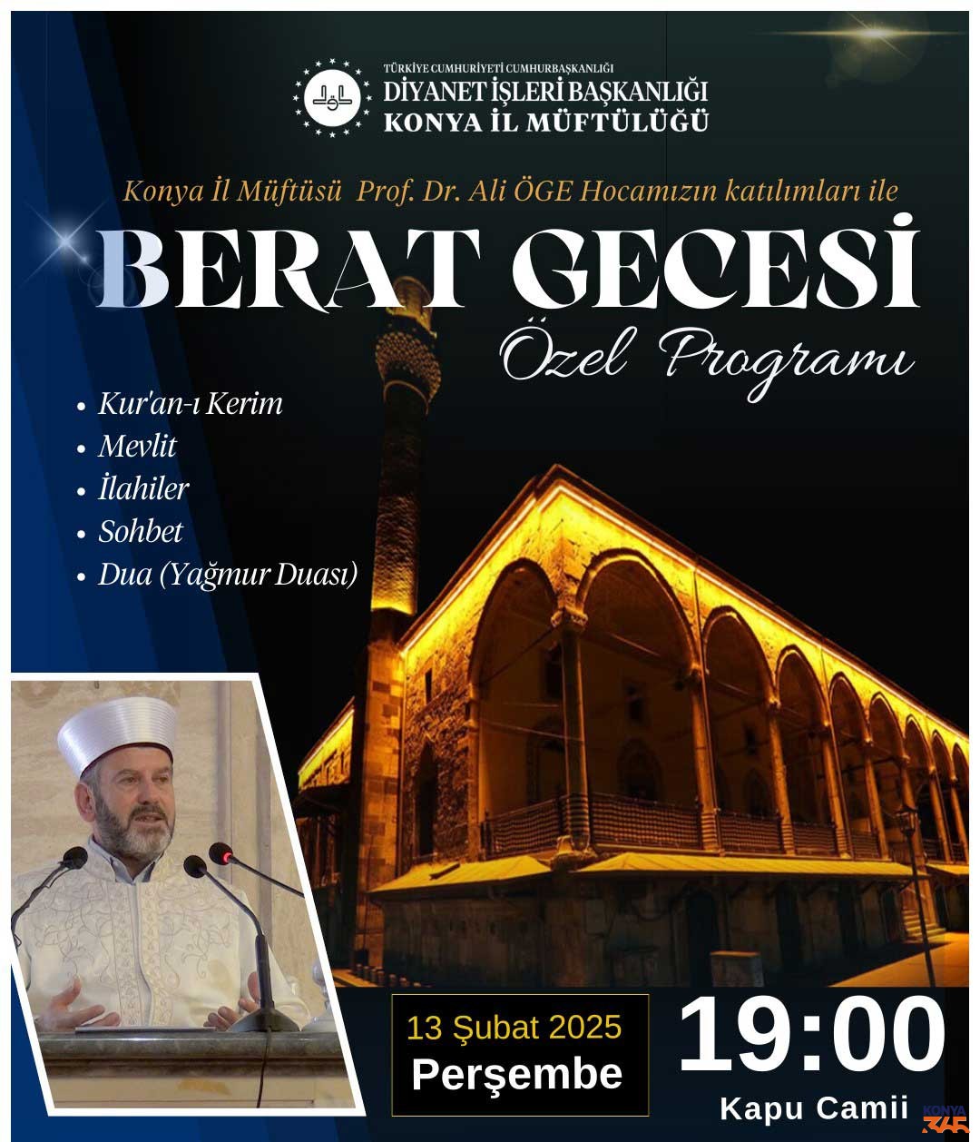 Konya Berat Gecesi