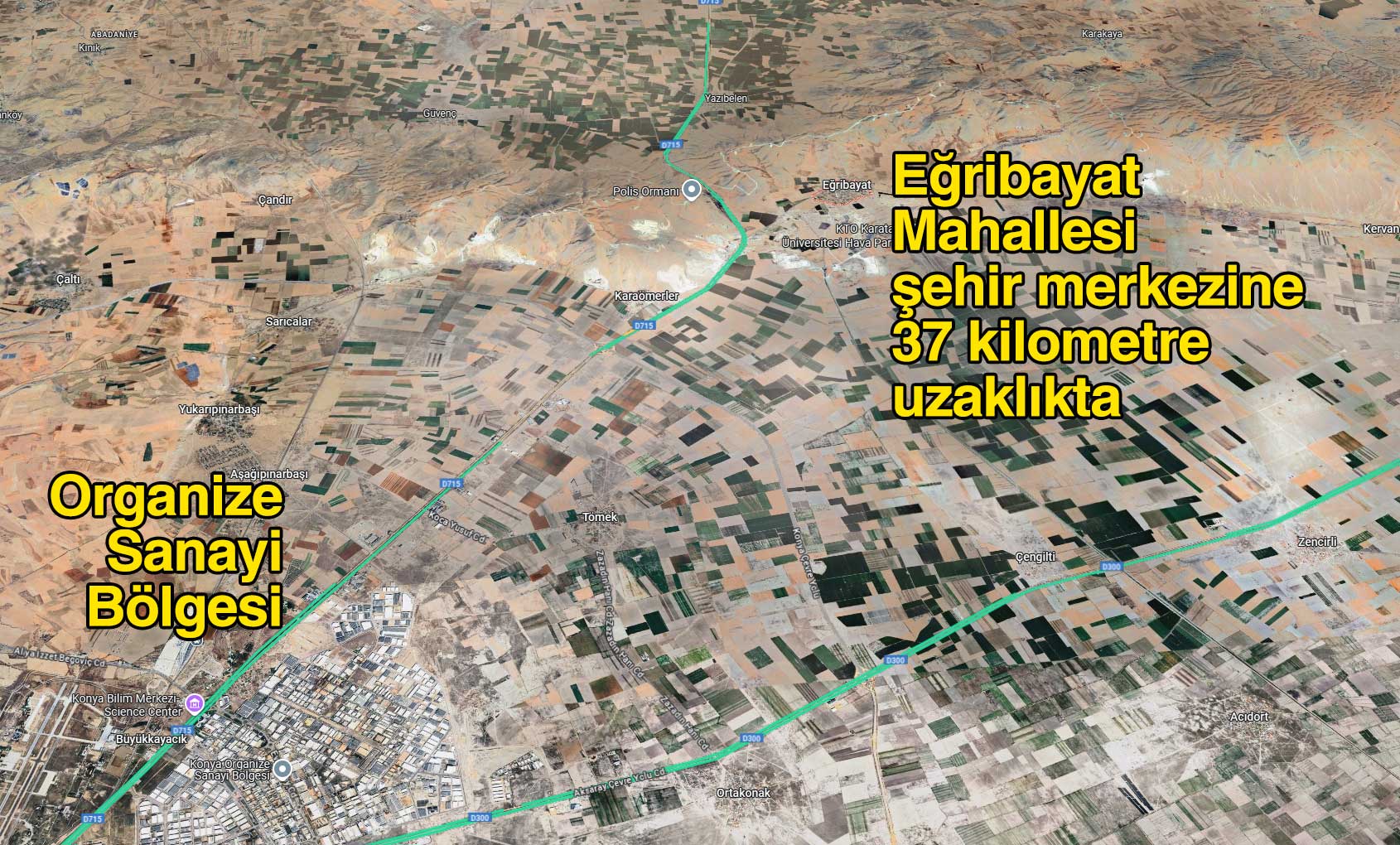 Konya Egribayat Mahallesi