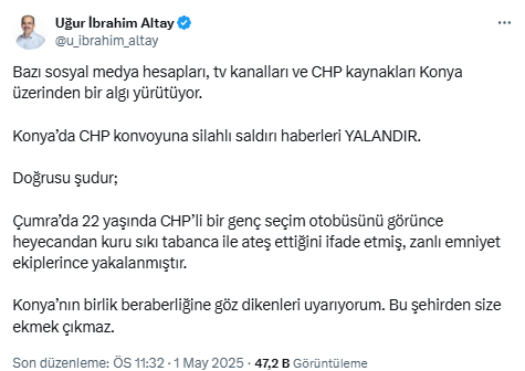 Chp Konya Yalani