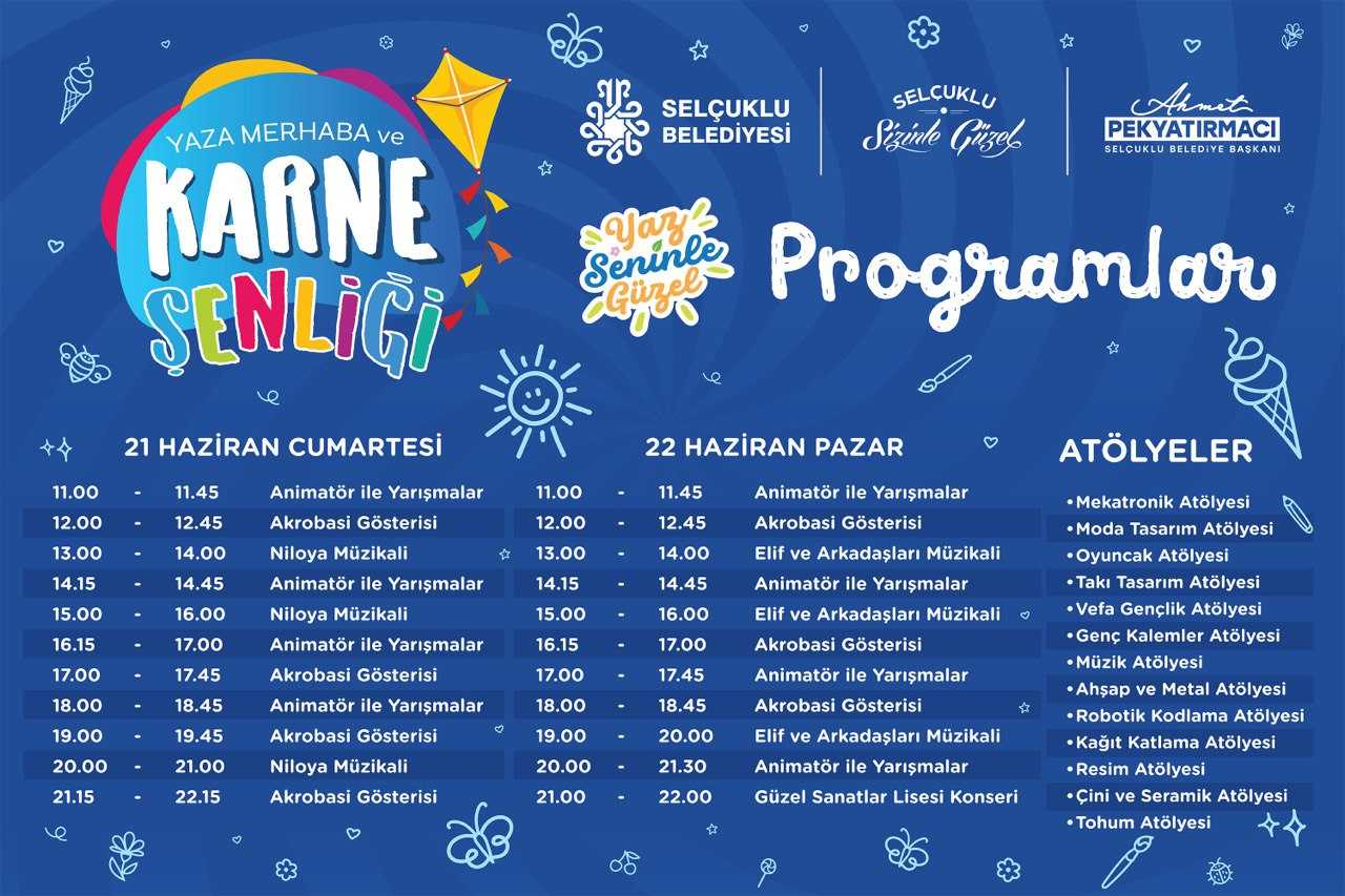 Selcuklu Belediyesi Karne