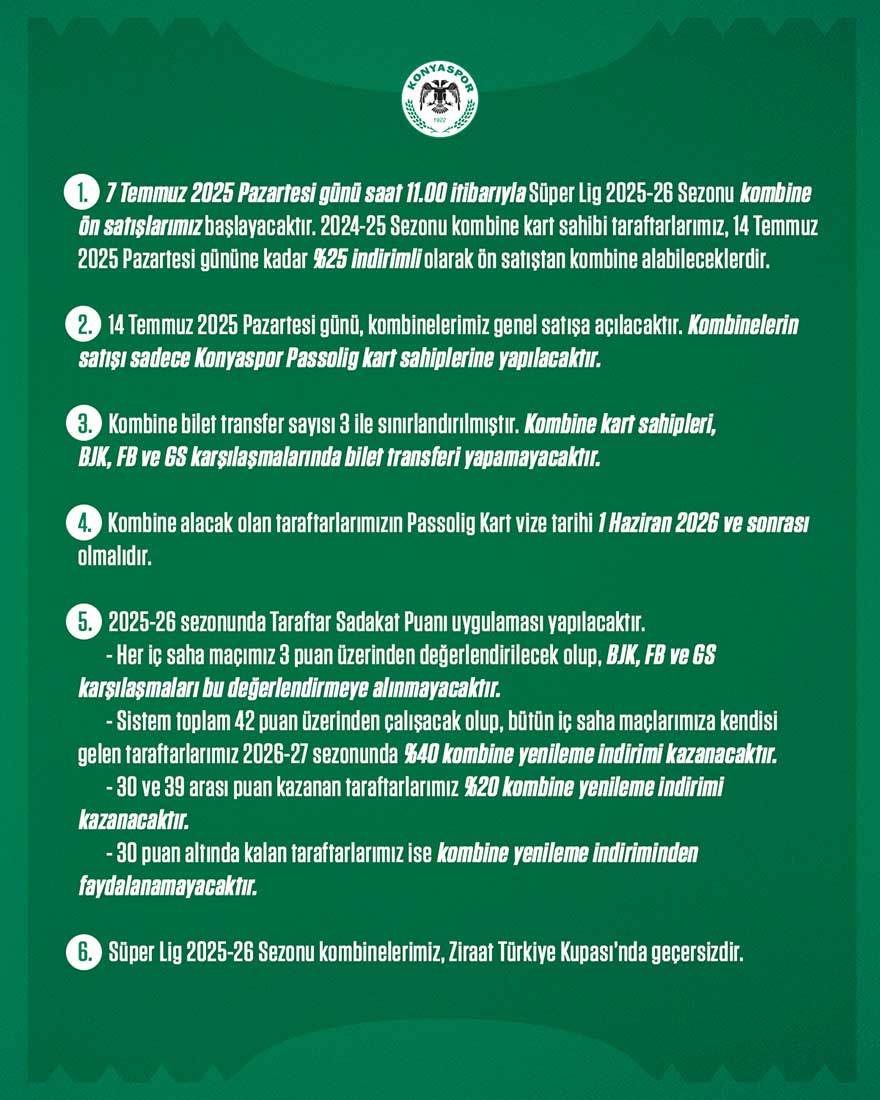 Konyaspor Kombine Kampanyasi 1